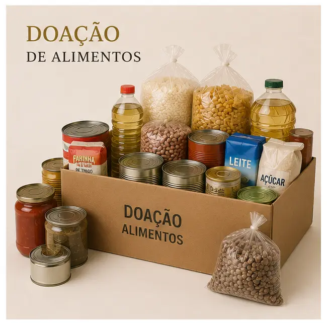Doação de Alimentos em Curitiba — Oba Sebo e Livraria