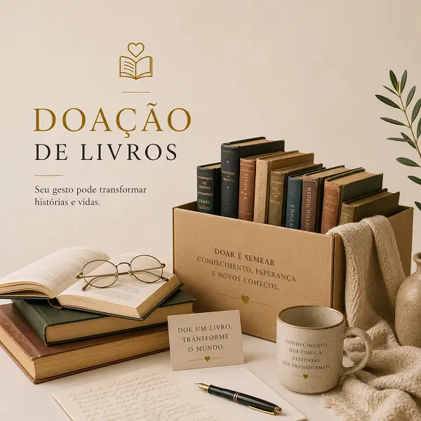 Doação de livros em Curitiba — Oba Sebo e Livraria