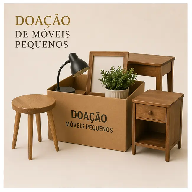 Doação de móveis em Curitiba — Oba Sebo e Livraria