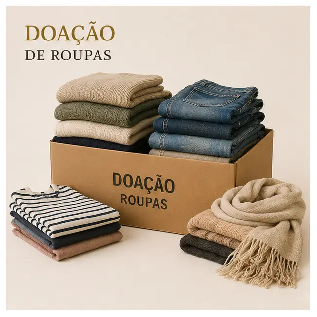 Doação de Roupas em Curitiba — Oba Sebo e Livraria